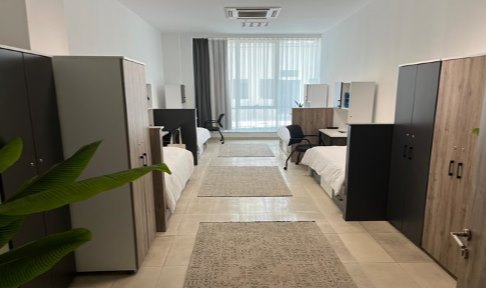 stanbul - Zeytinburnu, Biruni Kz ve Erkek renci Yurtlar - 6 Kiilik Oda