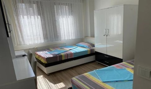 �stanbul - Fatih, �zel �apa Turkuaz K�z ��renci Yurdu - 2 Ki�ilik Oda