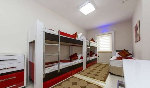 Konya - Sel�uklu, 20. �UBE - �deal K�z ��renci Yurdu - 5 Ki�ilik Oda