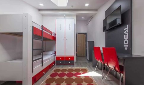 Konya - Sel�uklu, 23. �ube Konya �deal Erkek ��renci Yurdu - 2 Ki�ilik Oda - Ranzal�