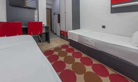 Konya - Sel�uklu, 23. �ube Konya �deal Erkek ��renci Yurdu - 2 Ki�ilik Oda - Bazal�