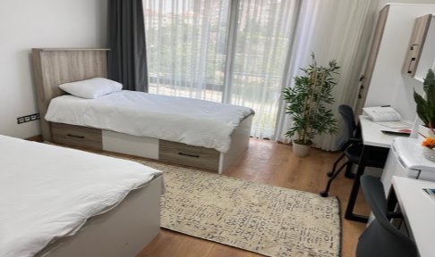 �stanbul - Beyo�lu, Biruni K�z ve Erkek ��renci Yurdu Beyo�lu - 2 Ki�ilik Oda