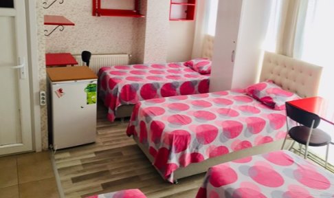 �stanbul - Beyo�lu, Turkuaz S�tl�ce K�z ��renci Yurdu - 4 Ki�ilik Oda