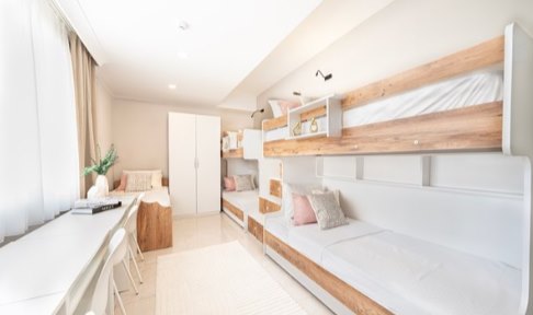 �stanbul - Tuzla, Academic House �nci K�z Yurdu (Maltepe) - 5 Ki�ilik Oda - 2.Tip