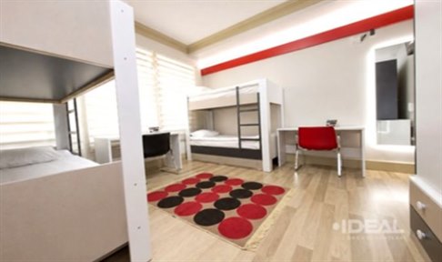 �stanbul - �i�li, 24. �ube �deal K�z Yurdu (Be�ikta�) - 4 Ki�ilik Oda