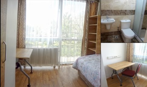 Ankara S�hh�ye Erkek Yurdu - 1 Ki�ilik Oda