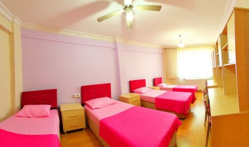 �stanbul - Fatih, Vefa K�z ��renci Yurdu  - 4 Ki�ilik Oda