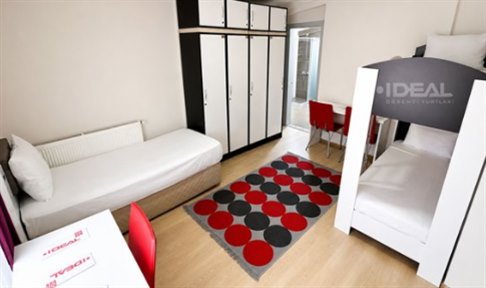 Ankara - �ankaya, 15.�UBE - �deal Erkek ��renci Yurdu - 3 Ki�ilik Oda