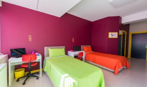 stanbul - Esenyurt, zel Evim Yurdum Kz renci Yurdu - 2 Kiilik Oda