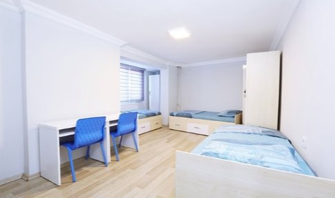 �stanbul - Fatih, Sabiha Han�m Haseki Erkek ��renci Yurdu - 3 Ki�ilik Oda