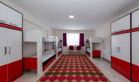 Konya - Meram, 19. �UBE - �deal K�z ��renci Yurdu - 6 Ki�ilik Oda