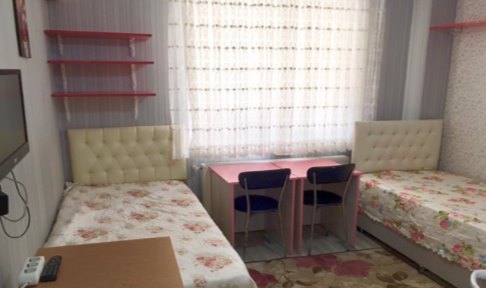 �stanbul - Beyo�lu, Turkuaz S�tl�ce K�z ��renci Yurdu - 2 Ki�ilik Oda