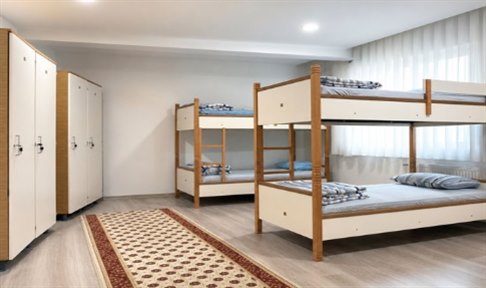 �stanbul - �sk�dar, Valide Sultan Y�ksek ��renim Erkek ��renci Yurdu - 4 Ki�ilik Oda