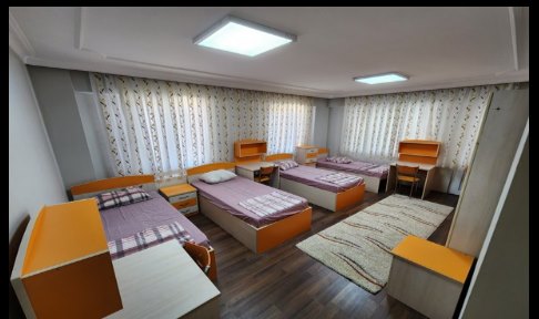 Denizli - Merkez, Marifet Denizli Erkek ��renci Yurdu - 3 Ki�ilik Oda - Standart