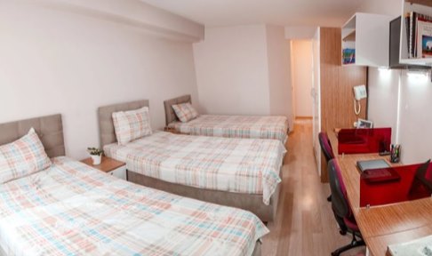�stanbul - Fatih, Betav F�rat Kara K�z Yurtlar� (F�nd�kzade) - 3 Ki�ilik Oda