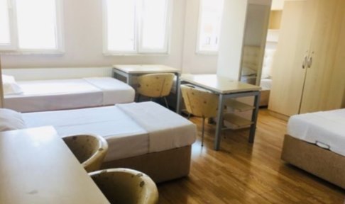 �stanbul - �i�li, MEB �zel Elif K�z ��renci Yurdu - 3 Ki�ilik Oda