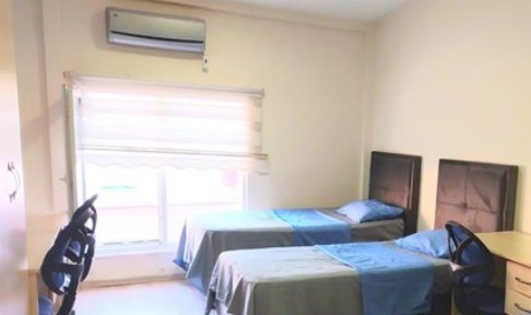 �stanbul - K���k�ekmece, Eduka Florya Erkek ��renci Yurtlar� - 2 Ki�ilik Oda