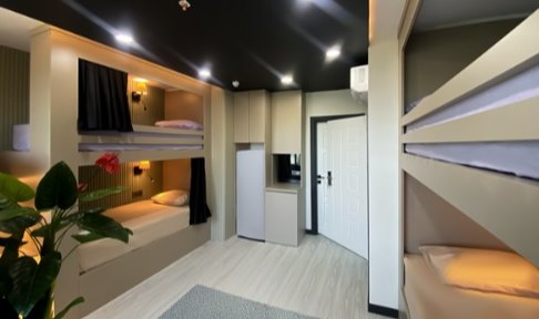 �stanbul - Fatih, �nci Suit Fatih K�z ��renci Yurdu - 4 Ki�ilik Oda - Suite Oda