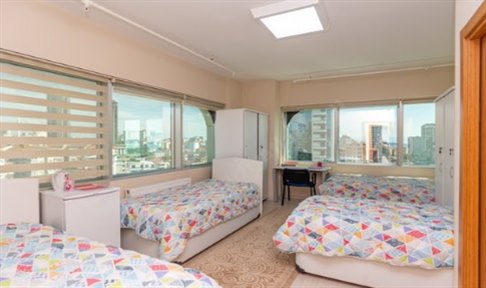 �stanbul - Maltepe, Medeniyet K�z ��renci Yurdu - 4 Ki�ilik Oda