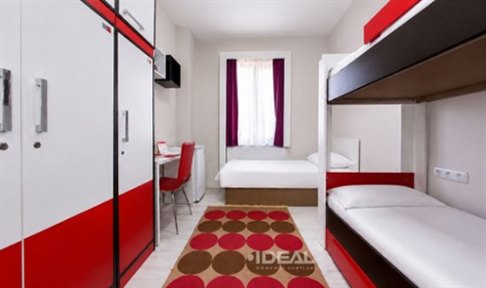 Konya - Meram, 5. �UBE - �deal K�z ��renci Yurdu - 3 Ki�ilik Oda