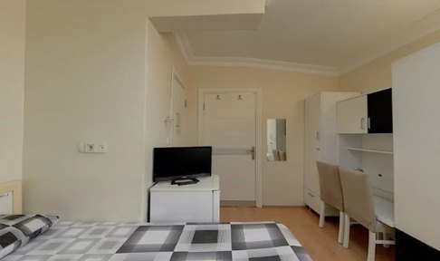 �stanbul - Fatih, �zel �apa Turkuaz K�z ��renci Yurdu - 1 Ki�ilik Oda