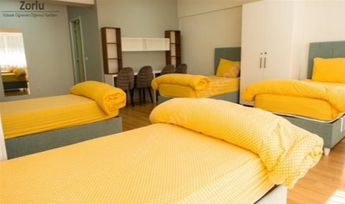 �stanbul - Be�ikta�, Mecidiyek�y Zorlu Erkek Yurdu - 4 Ki�ilik Oda