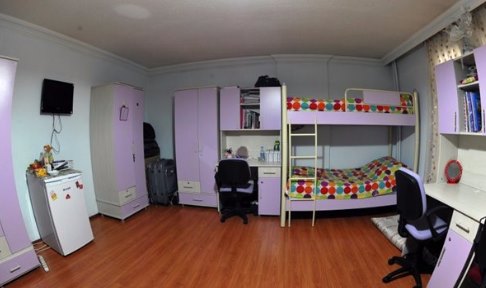Ankara - �ankaya, Ankara �zel Zahide Han�m K�z ��renci Yurdu - 4 Ki�ilik Oda