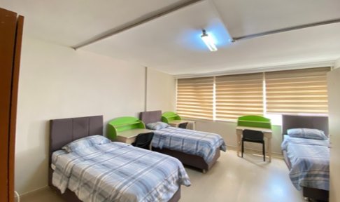 Ankara - Alt�nda�, �zg�ven Erkek ��renci Yurdu - 3 Ki�ilik Oda