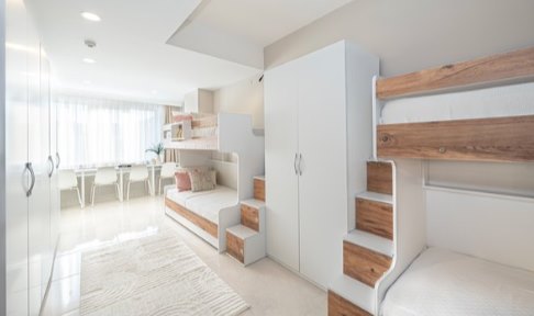 �stanbul - Maltepe, Academic House Maltepe �nci K�z ��renci Yurdu - 4 Ki�ilik Ranzal� Oda - 2.Tip