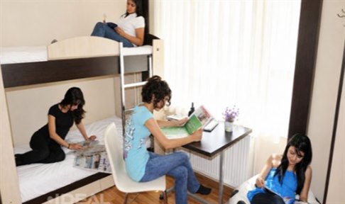 Konya - Meram, 14. �UBE - �deal K�z ��renci Yurdu - 2 Ki�ilik Oda