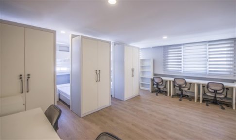 �stanbul - Beyo�lu, Santral K�z ��renci Yurdu - 6 Ki�ilik Oda