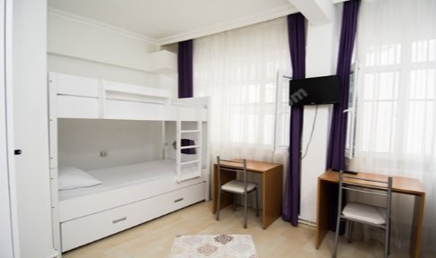 stanbul - Fatih, Academic House apa Kz renci Yurdu - 3 Kiilik Oda