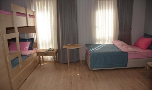 �stanbul - Fatih, �stanbul Fatih K�zta�� K�z ��renci Yurdu - 3 Ki�ilik Oda