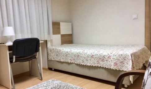 �stanbul - Bah�elievler, �nsan Vakf� Bah�elievler K�z Yurdu - 1 Ki�ilik Oda - Banyolu