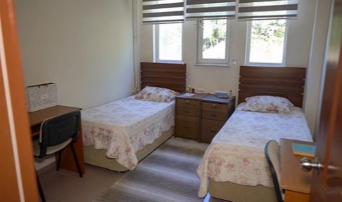 Ankara - Ke�i�ren, �zel Muradiye Hask�y K�z ��renci Yurdu - 2 Ki�ilik Oda