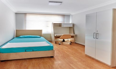 �stanbul - Be�ikta�, Sabiha Han�m Be�ikta� Erkek ��renci Yurdu - 1 Ki�ilik Oda