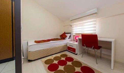 Konya - Sel�uklu, 20. �UBE - �deal K�z ��renci Yurdu - 1 Ki�ilik Oda