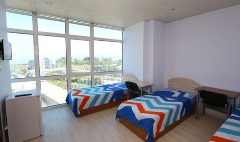 Kocaeli - �zmit, Ayy�ld�z Park Erkek ��renci Yurdu - 4 Ki�ilik Oda
